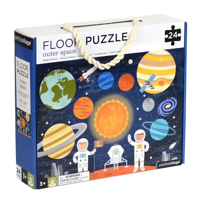 Floor Puzzle Outer space 24 piece puzzle by petit collage