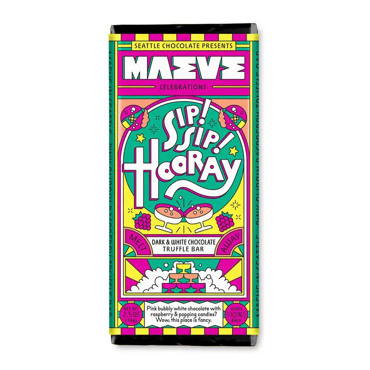 Seattle Chocolates Maeve Truffle Bars | Assorted Flavors