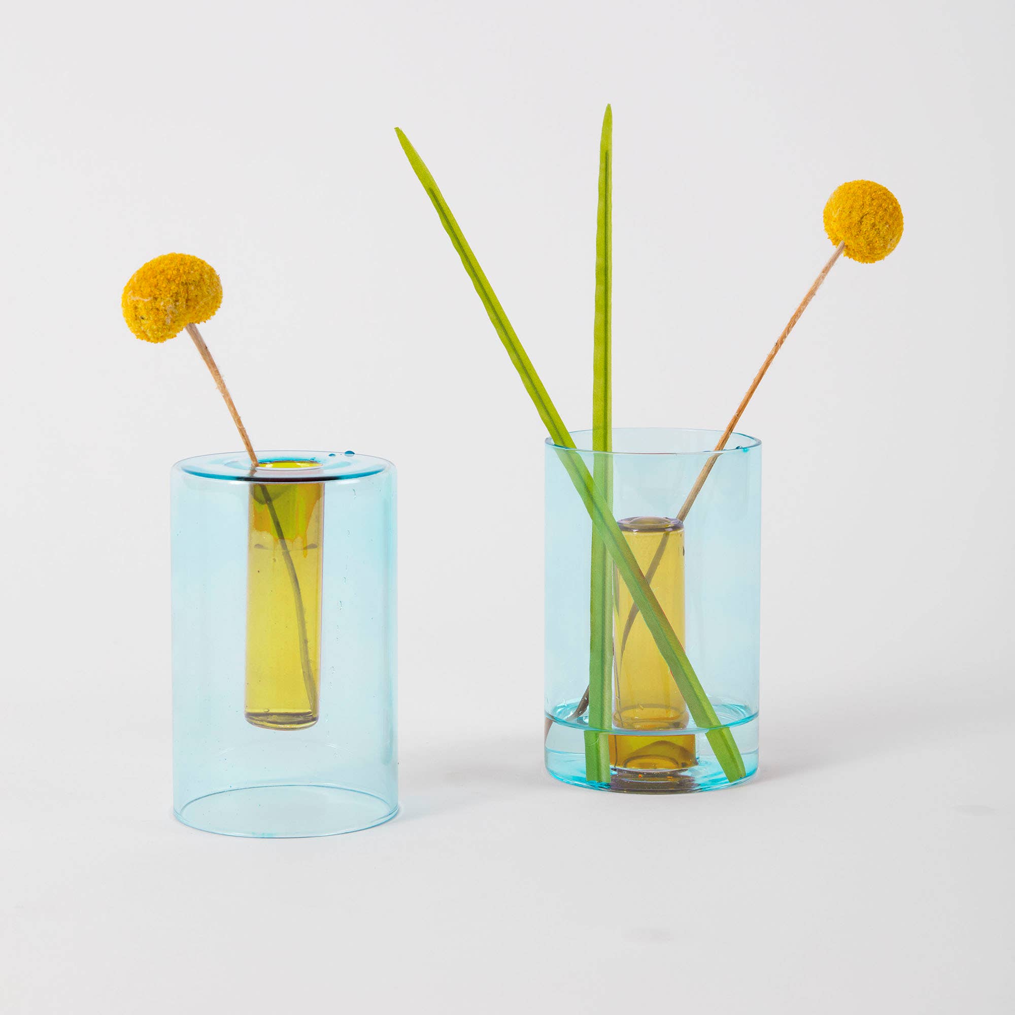 Reversible Glass Vase - Small