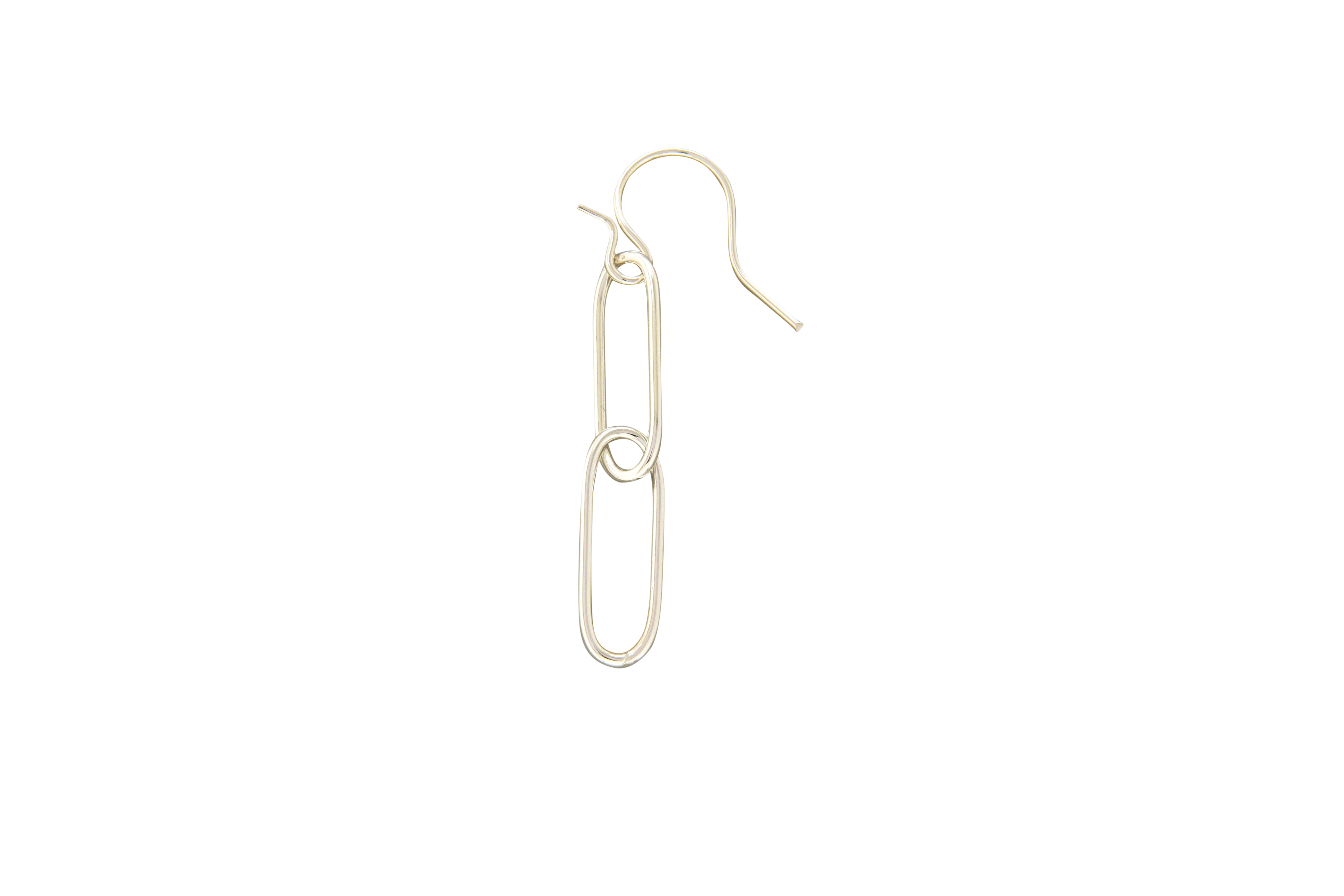 Paperclip Link Earring