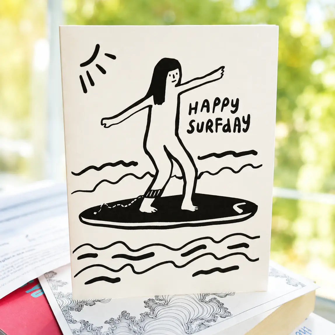 I Must Draw Black & White Card Collection