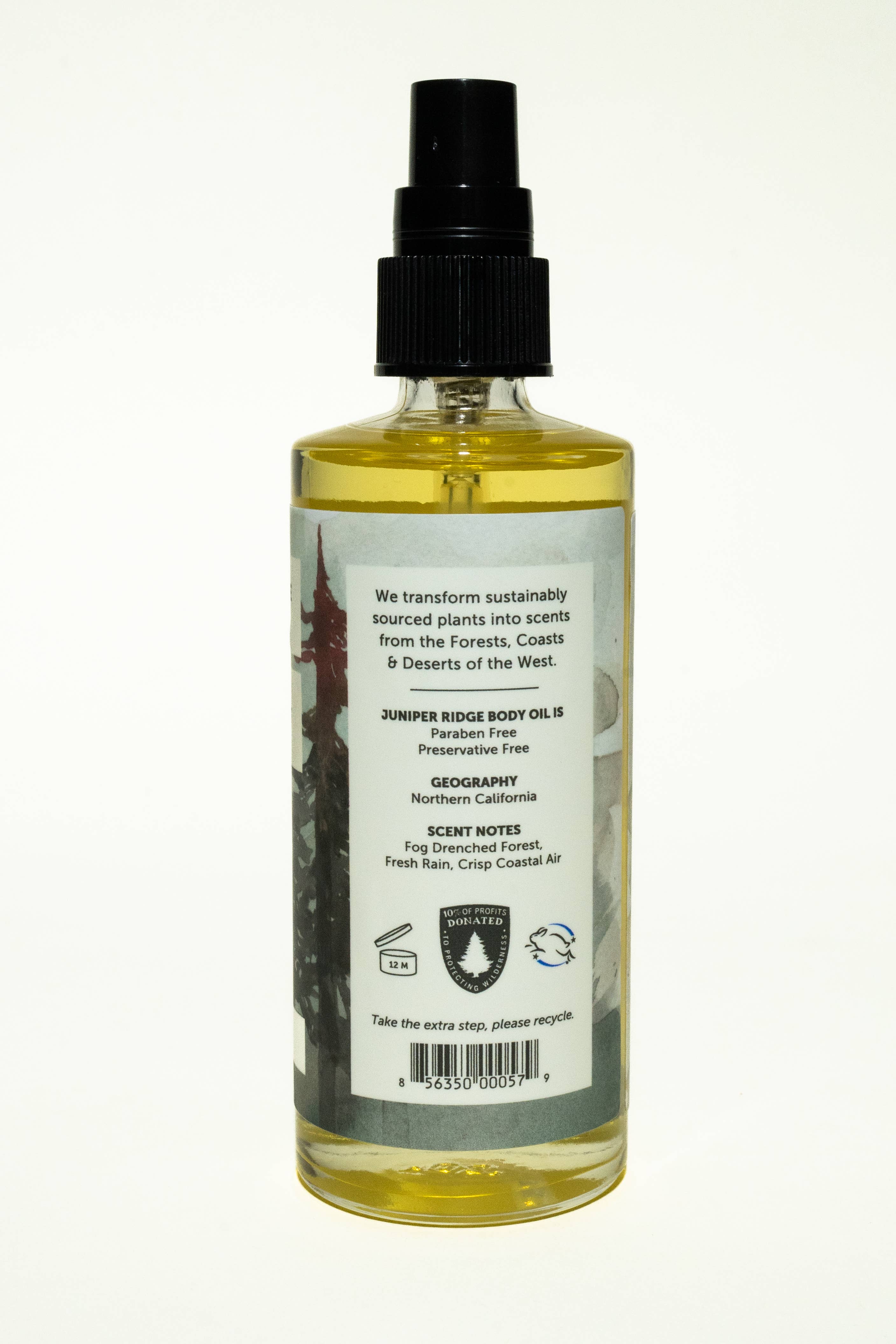 Body Oil Redwood Mist