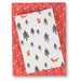 Holiday fox double sided wrapping paper