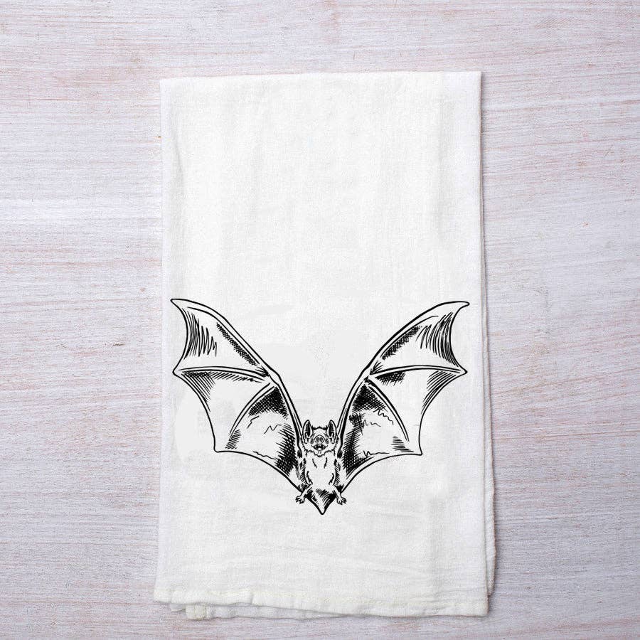 Bat kitchen towel