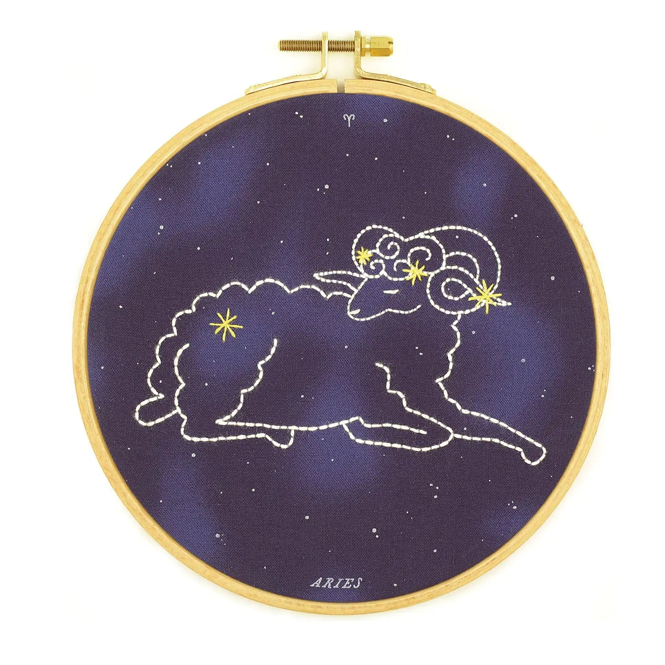 Aries embroidery hoop kit