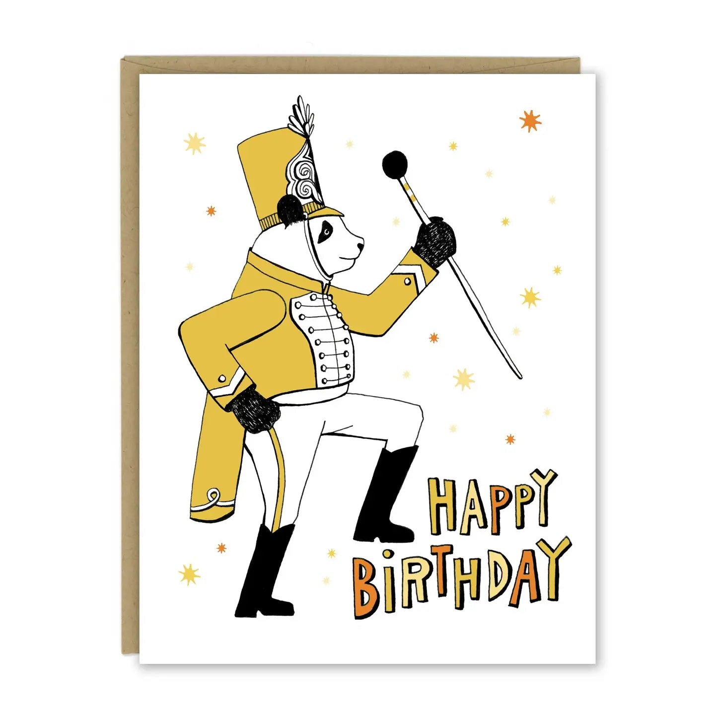 An adorable character from the Sloe Gin Fizz Card Collection, hand-drawn with bold colors, adding a sprinkle of joy to any gift or greeting!