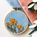 Poppies embroidery kit