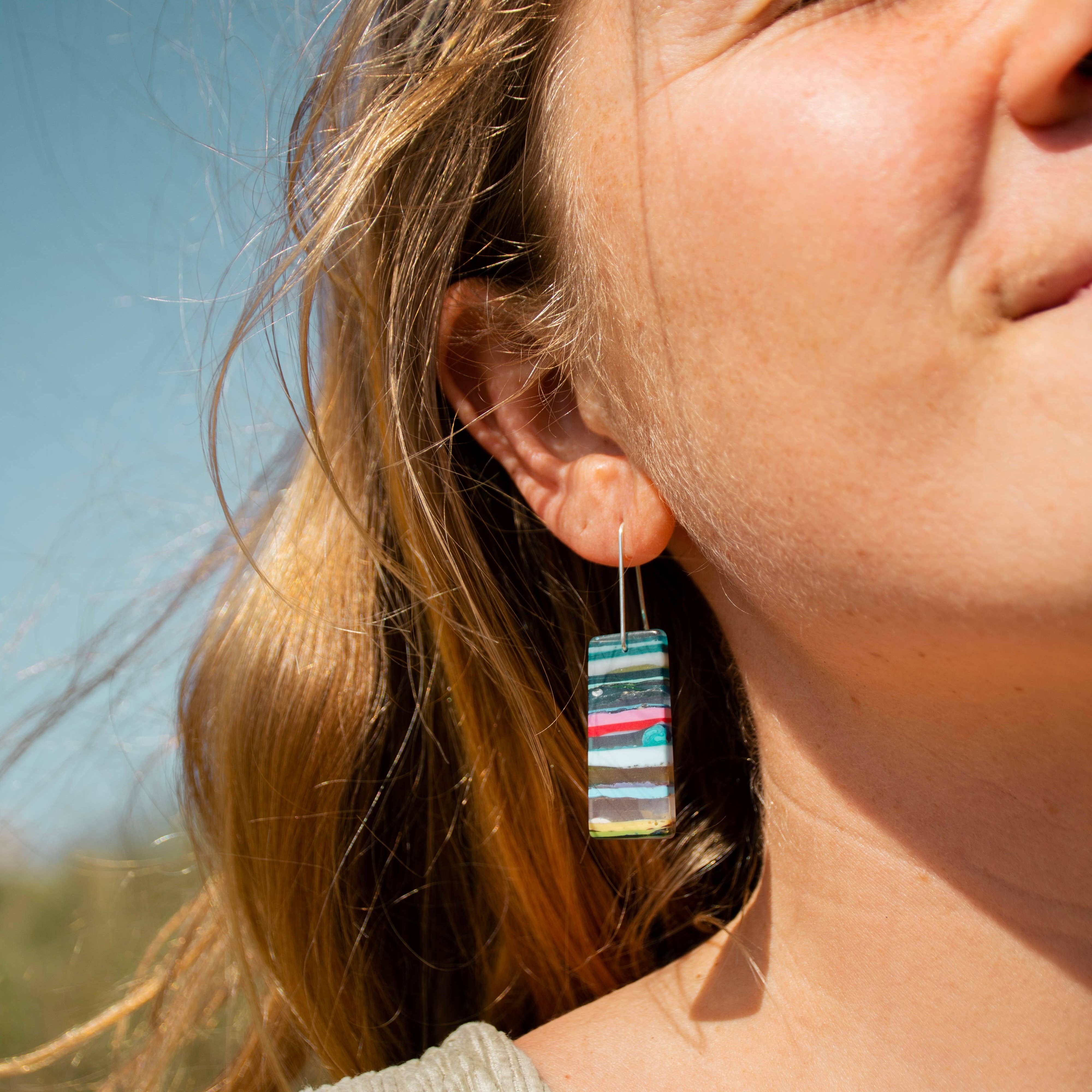 Surf Gems Medium Earrings