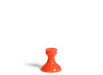 orange candlestick holder
