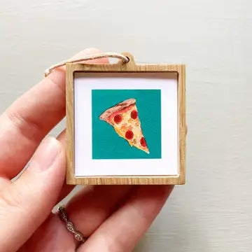 Tiny Watercolor Framed Print | 1" Food