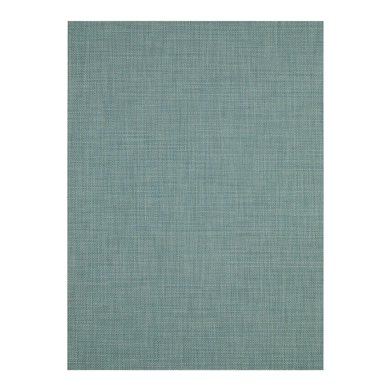 Stylish Basketweave Woven Floor Mat in Celadon, ideal for enhancing entryways and dining areas.