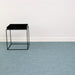 Basketweave Woven Floor Mat in Celadon color, showcasing its elegant design and durable woven material.