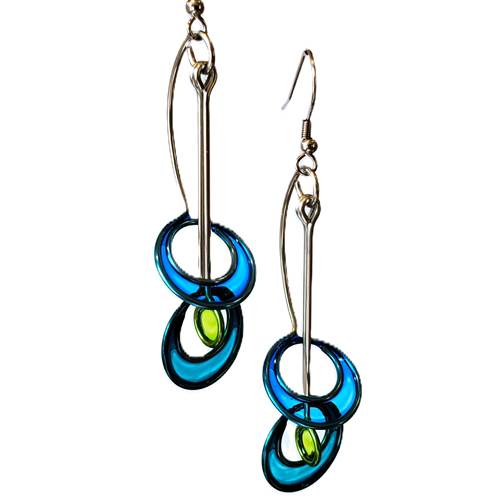 Multidimensional Circles Earrings