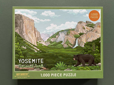 Yosemite national park 1000 piece puzzle by Noteworthy Paper & Press