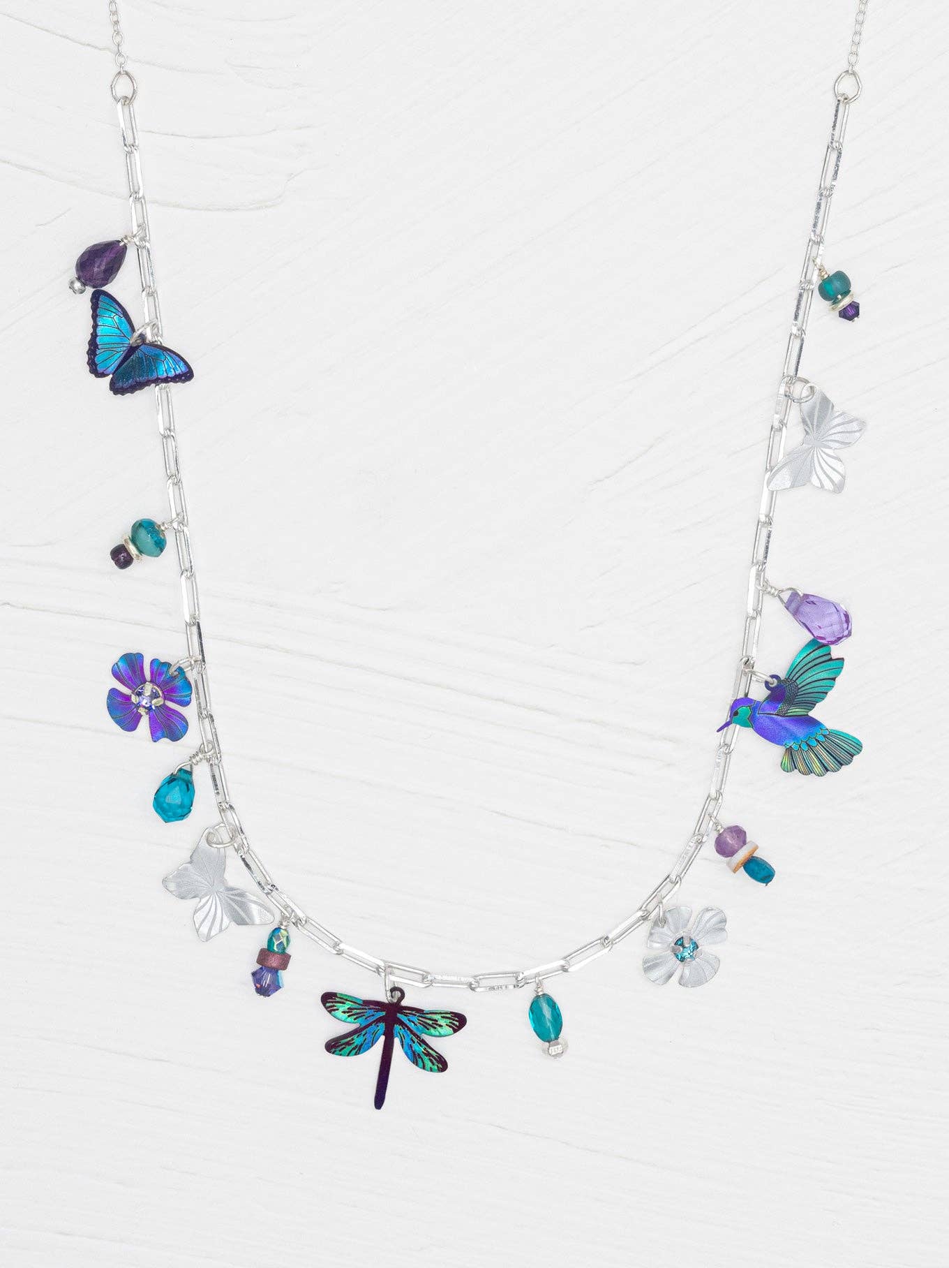 Garden Whimsy Charm Necklace