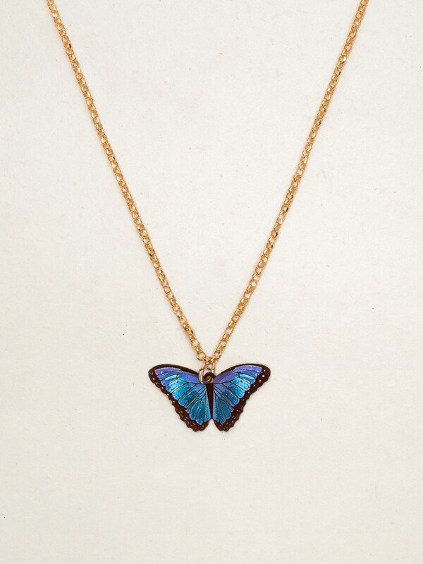 Bella Butterfly Necklace For Kids