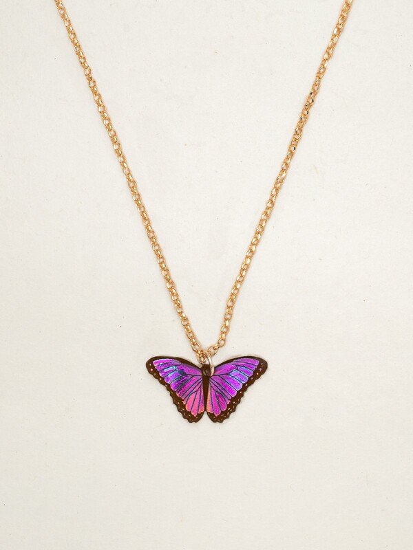 Bella Butterfly Necklace For Kids