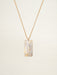 Crystal pendant necklace