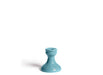 aqua candlestick holder
