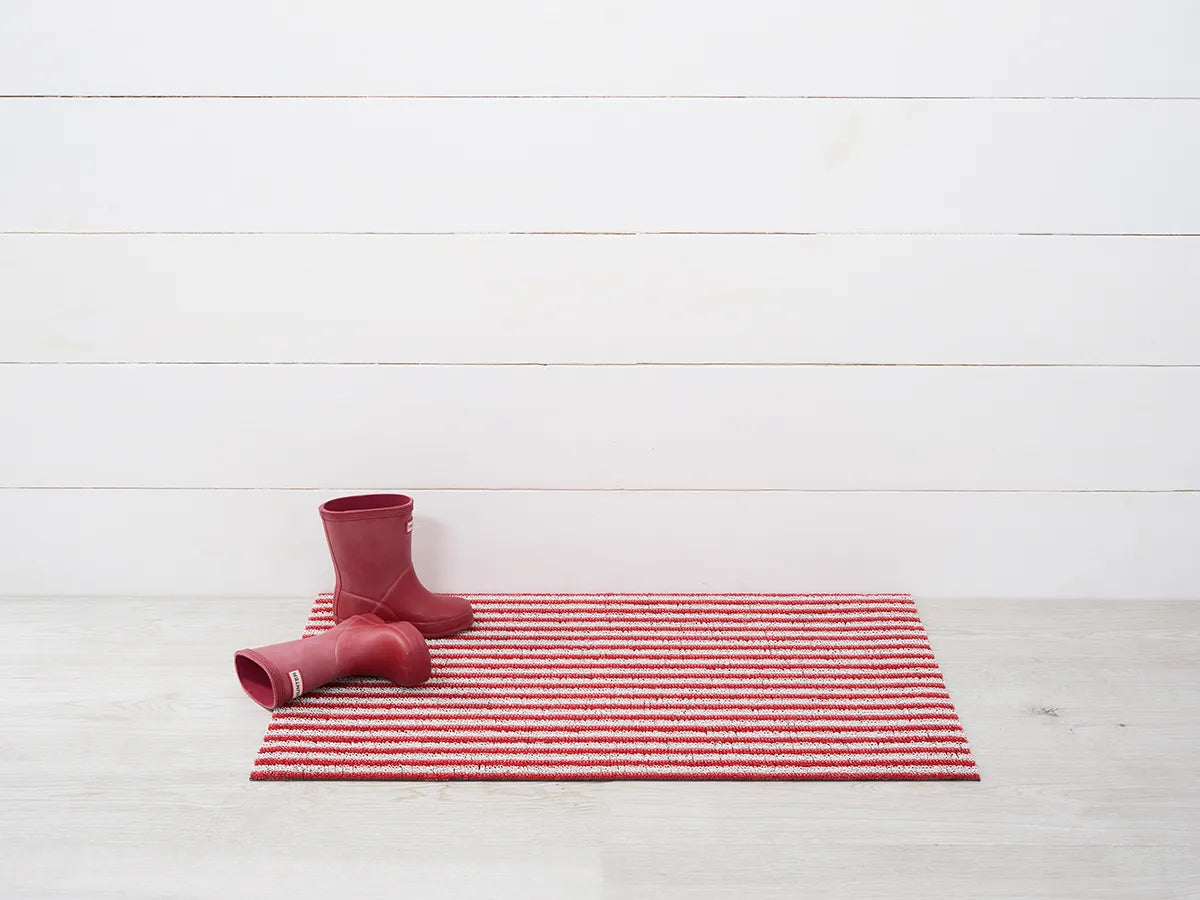 Breton Stripe Shag Mat | Candy