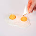 ceramic egg double tealight holder