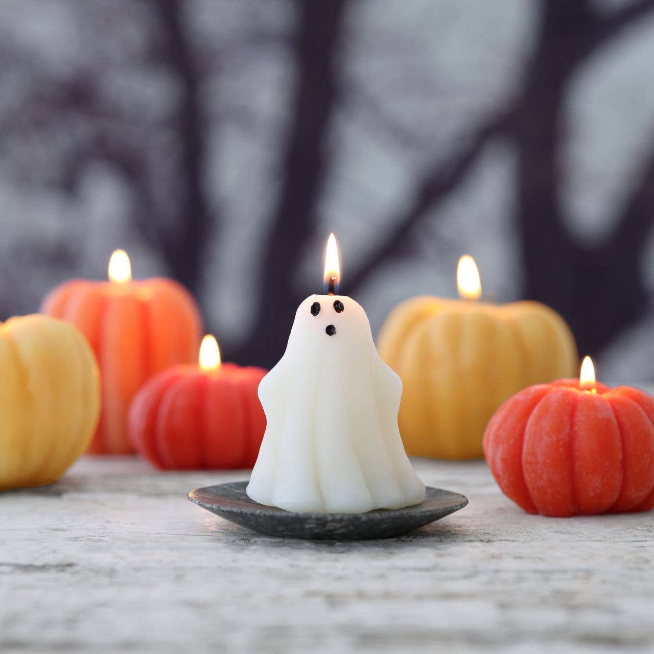 beeswax halloween candles