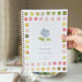 Inside pages of the Flowers Watercolor Workbook showing simple outlined sketches ideal for kids and adults.