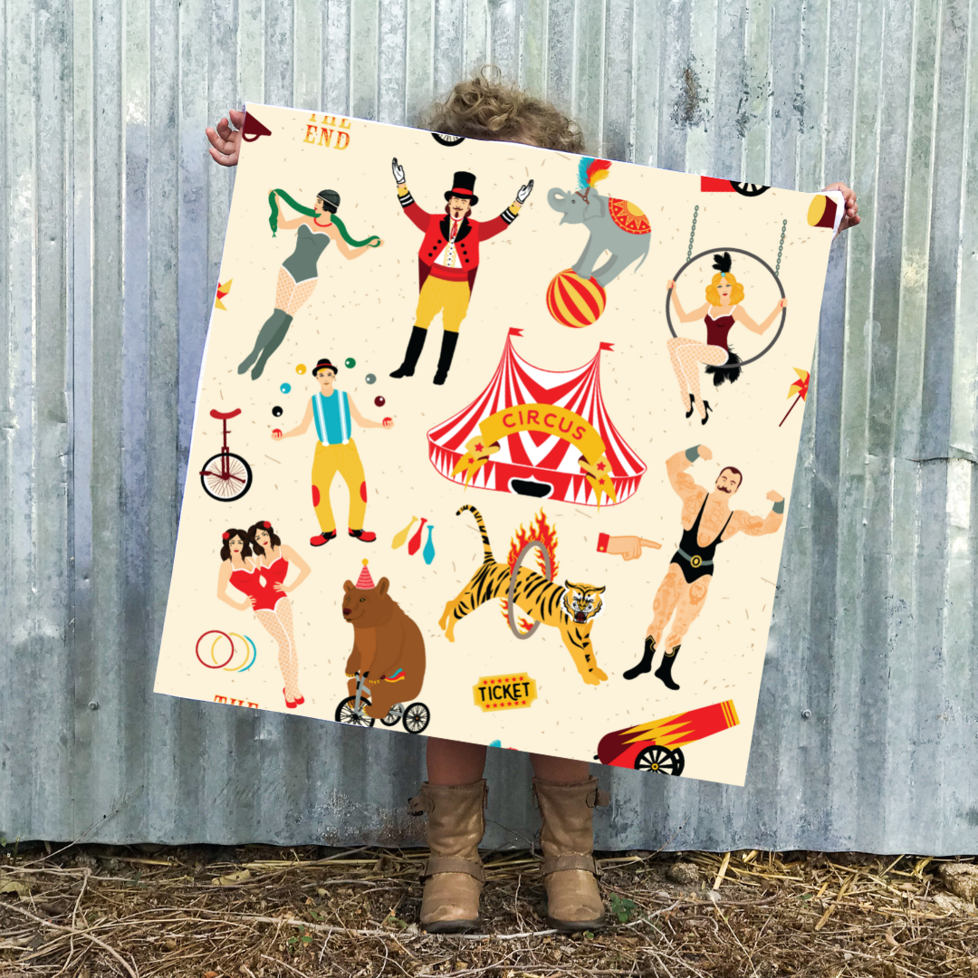 Circus Kitchen towel