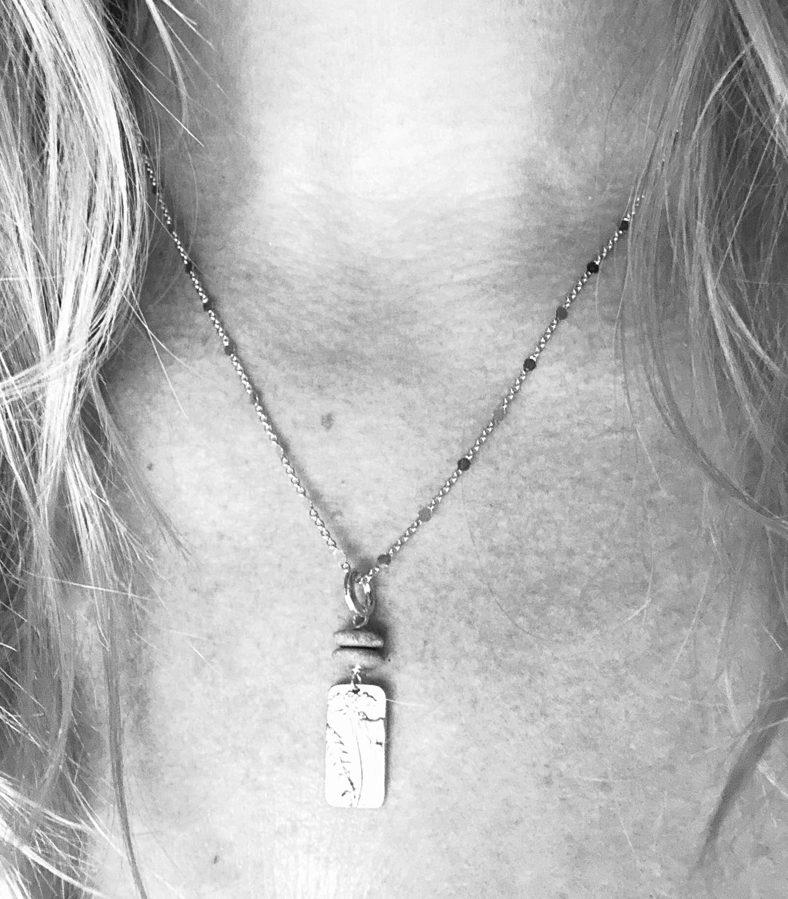 Golden Natural Pendant