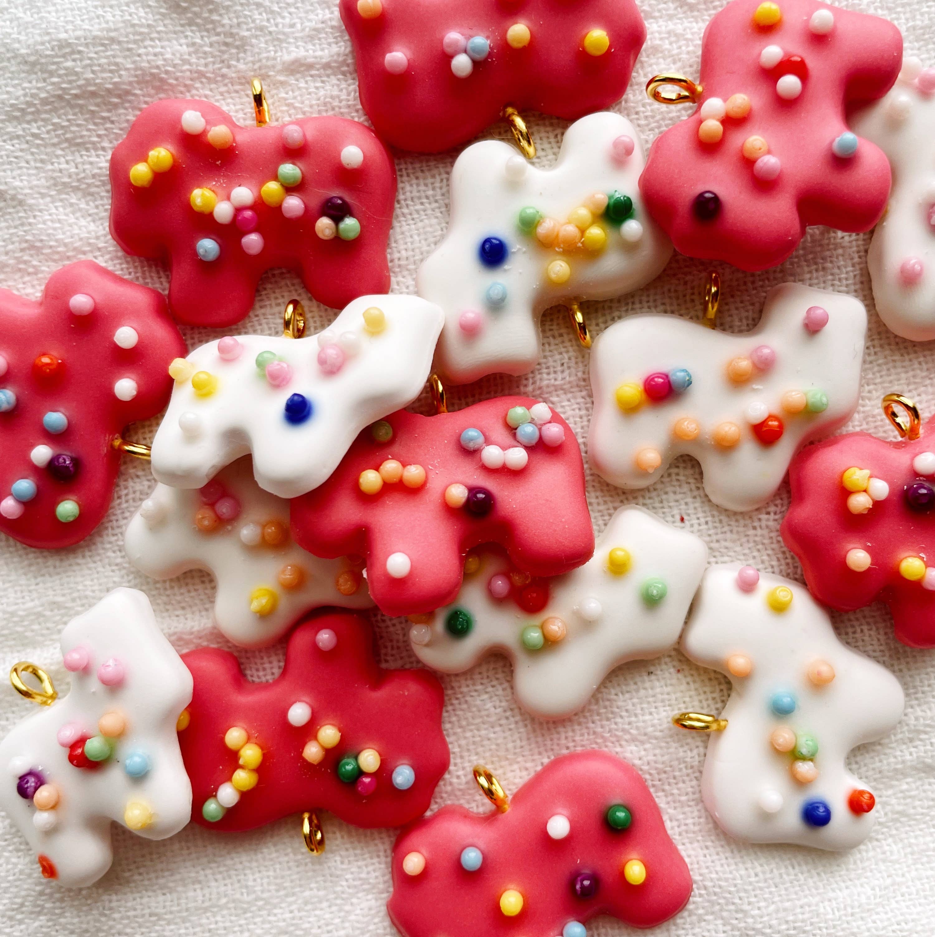 Frosted Animal Cookie Charm