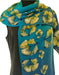 Gingko Garden silk scarf by Nina J, limited-edition wearable art inspired by nature
