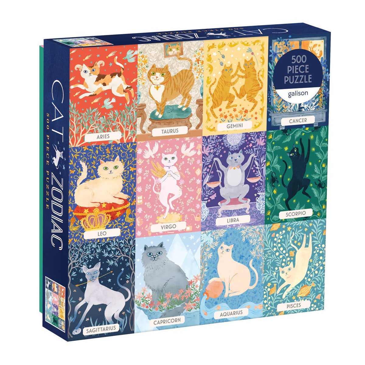 Cat Zodiac 500 Piece Puzzle — ARTISANS & agency
