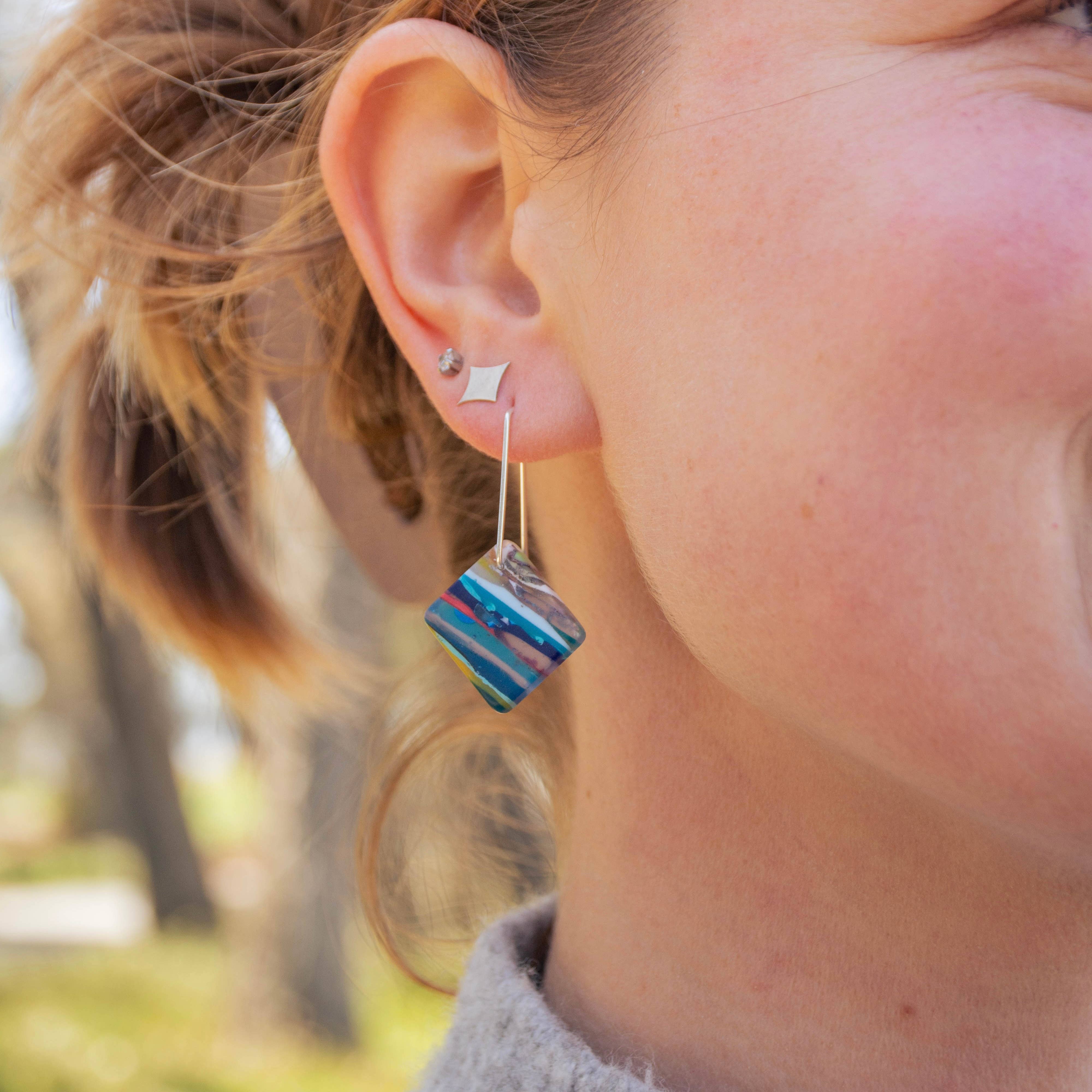 Surf Gems Small Earrings