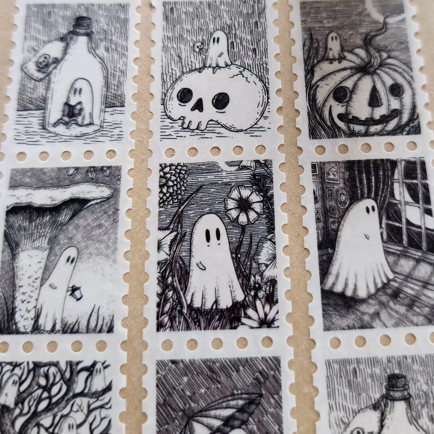 Jon Turner Illustrations Spooky Washi Tape
