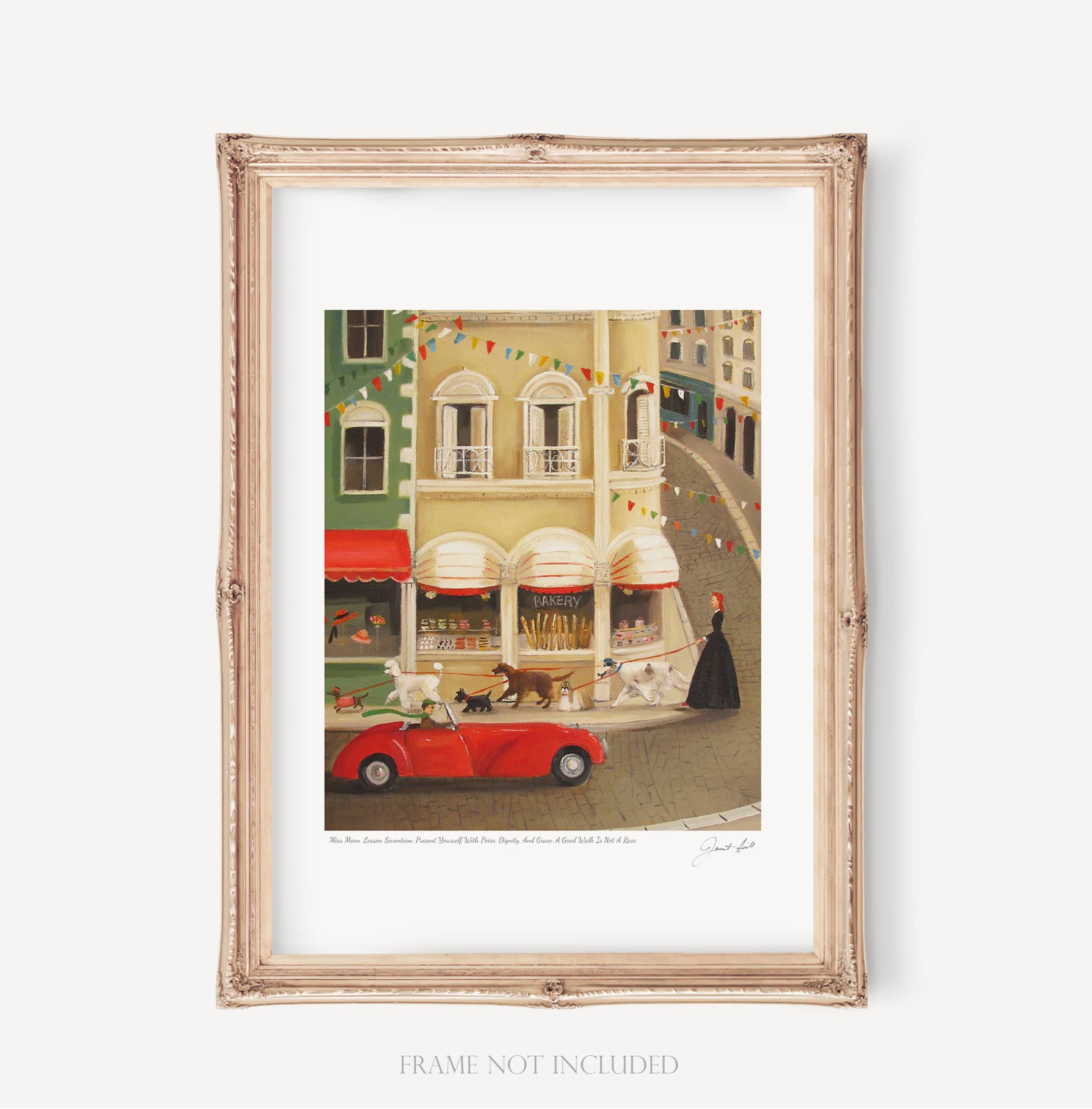 Miss Moon Lesson Seventeen Art Print