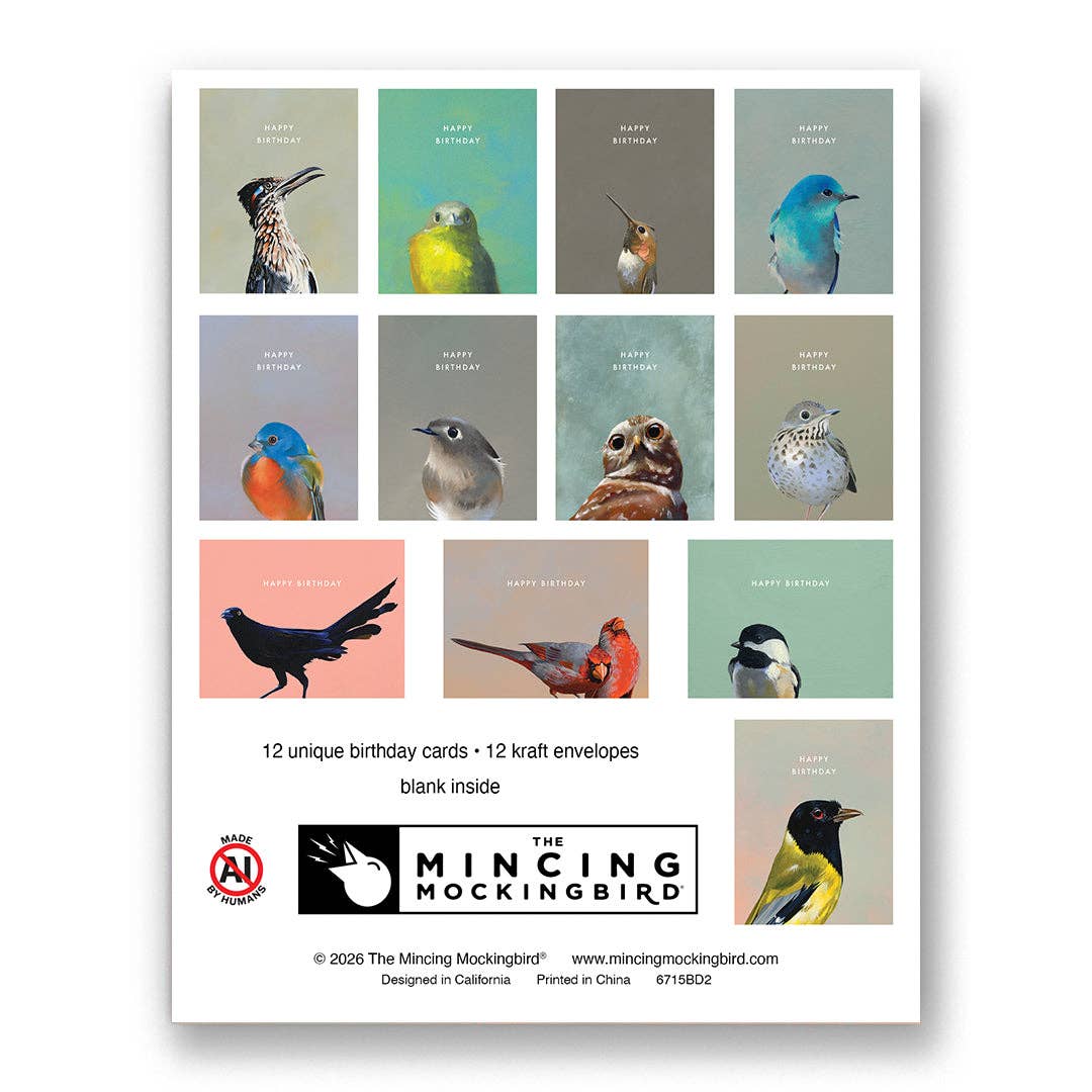 Birthday #2 boxed greeting card set by Matt Adrian, additional product view