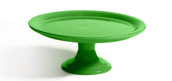 green cake stand