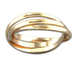 gold trio ring