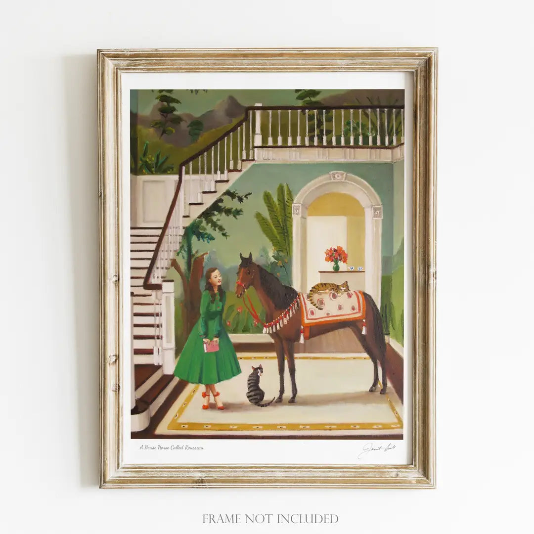 A House Horse Called Rousseau