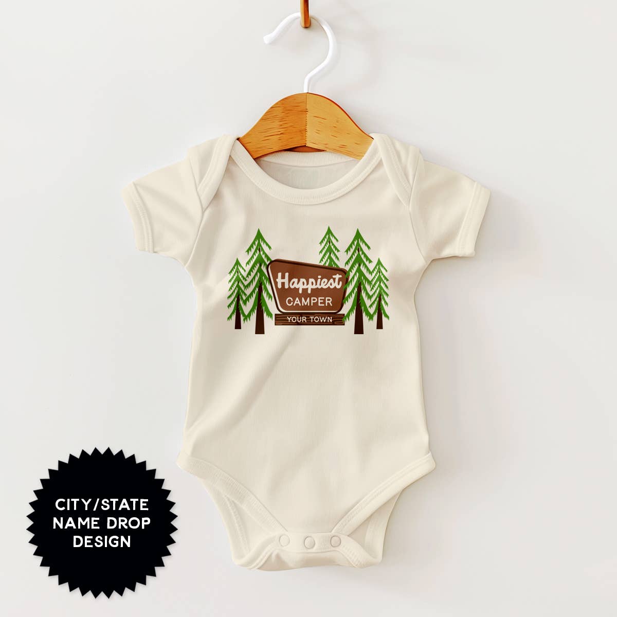 Happiest Camper Onesie