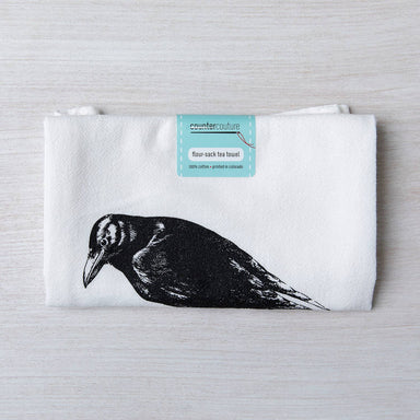 Crow Tea Towel