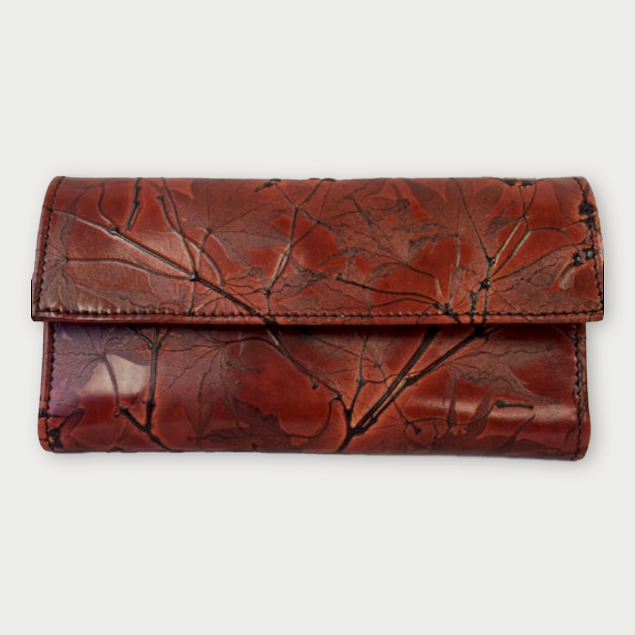 Leaf Leather Wallet