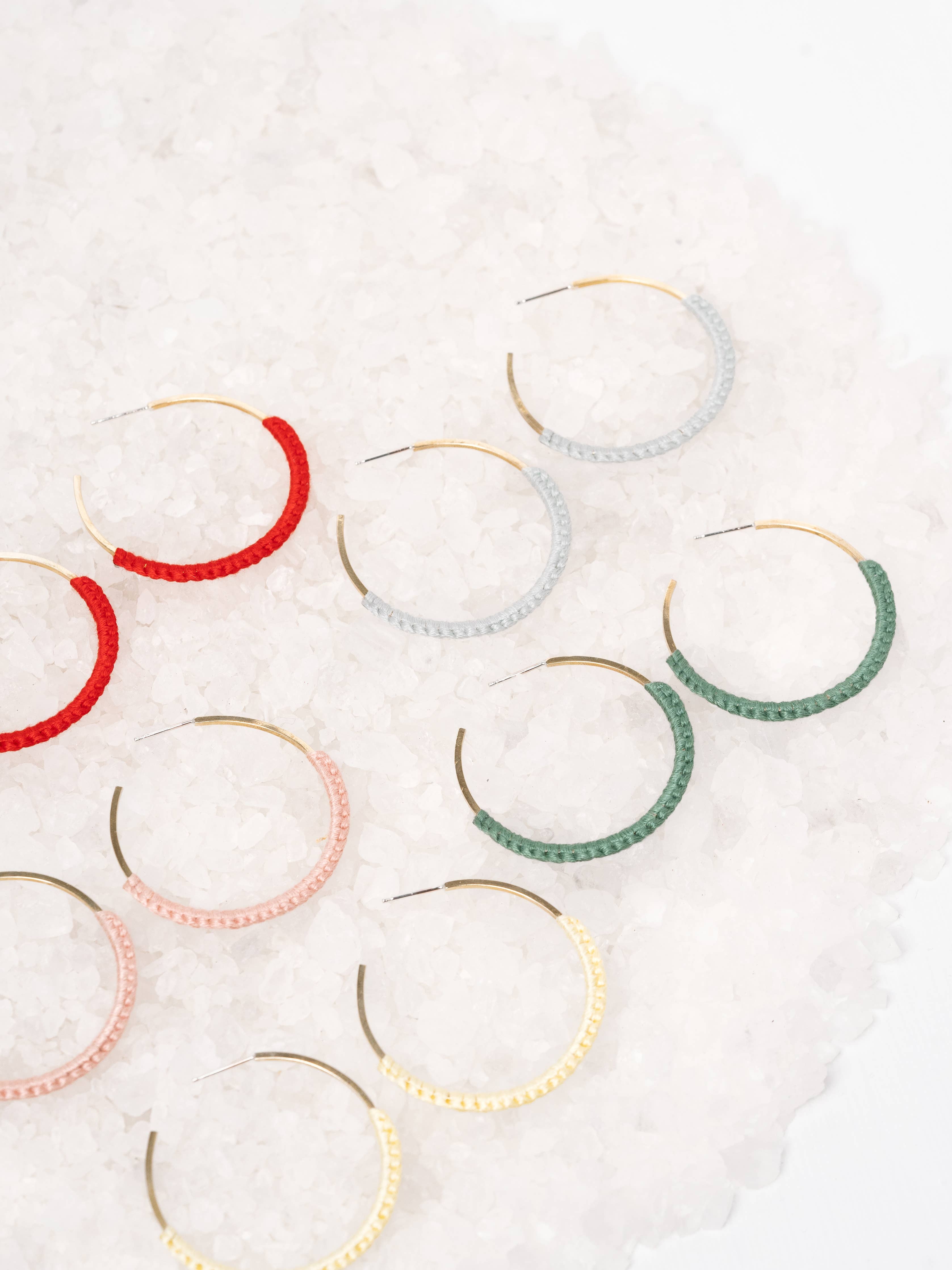 Macramé Hoops