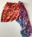 Violets Forever cotton scarf by Nina J, limited-edition wearable art inspired by nature