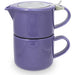 Tea for One with Infuser 14oz — the perfect mug to steep your solo tea party, complete with a lid that stays put and an infuser so fine it might just win an award for best supporting role in a tea movie!