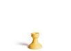 yellow candlestick holder