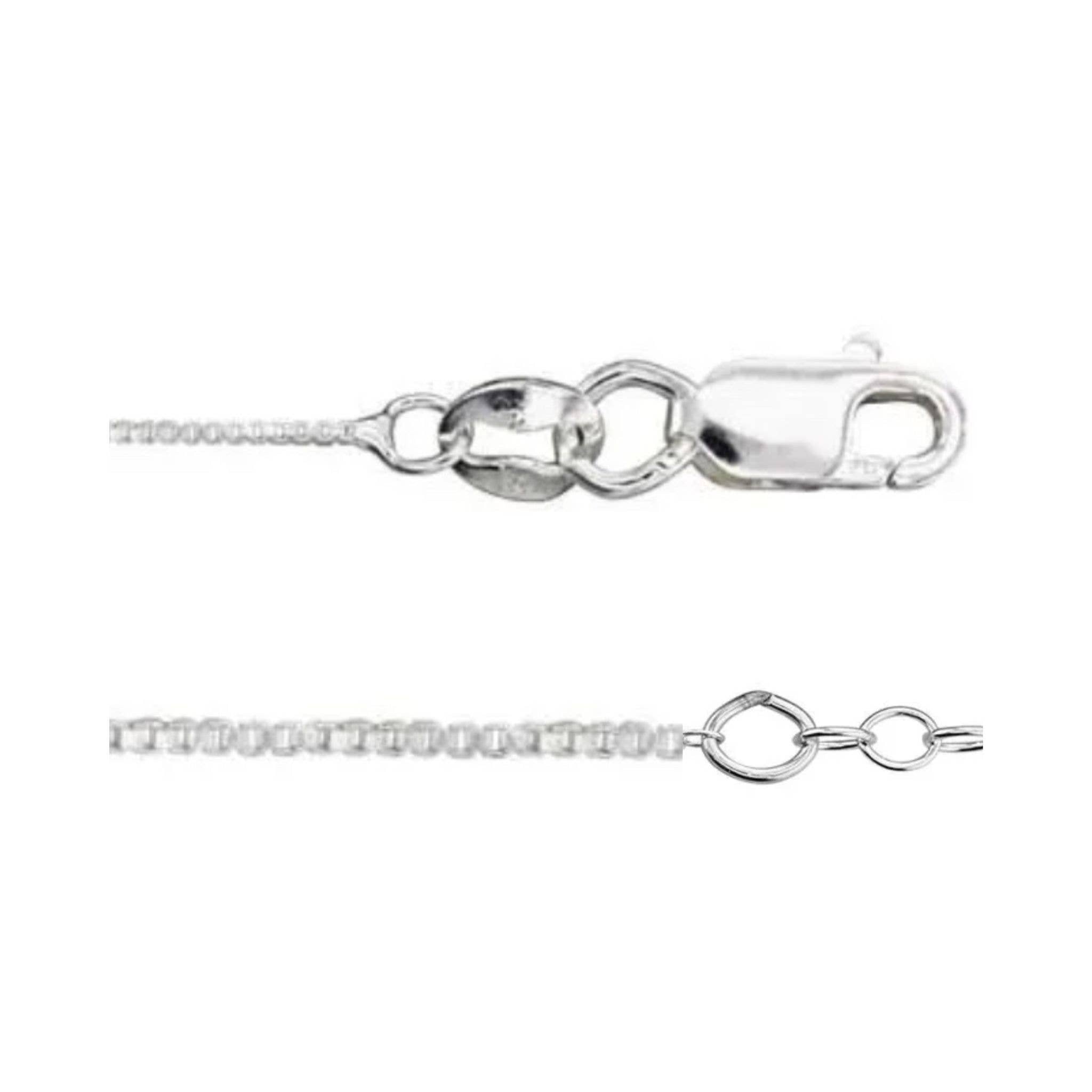 silver clasp necklace