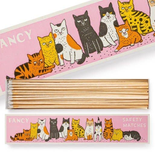 Fancy safety matches with Cats