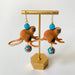 Monkey earrings