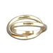 gold filled link ring